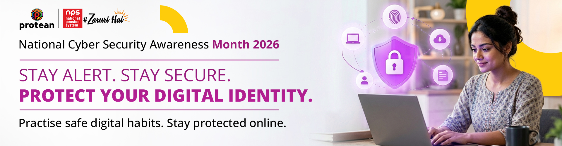 National Cyber Security Awareness Month 2026 — Stay Alert. Stay Secure. Protect Your Digital Identity.